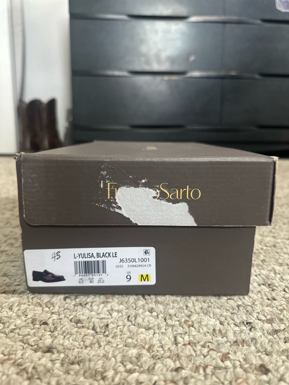 Franco Sarto Loafers Black Size 9 - Picture 7 of 9